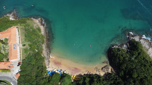 Foto d'estoc gratuïta de foto des d'un dron, fotografia aèria, mar