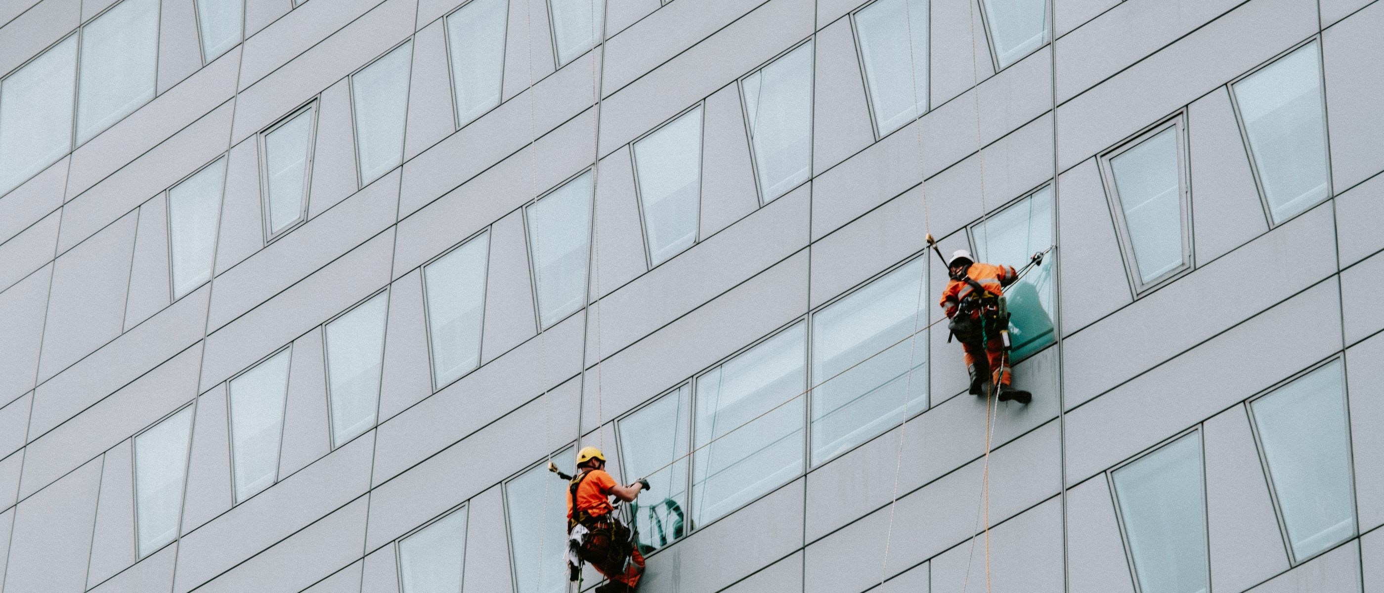 Exterior Painting in Little Venice — careful masking before painting begins