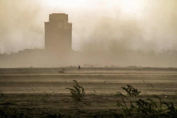 Photo Of The Sand Hurricane