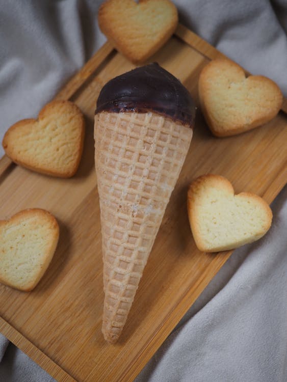 Photos gratuites de chocolat, cône, crème glacée