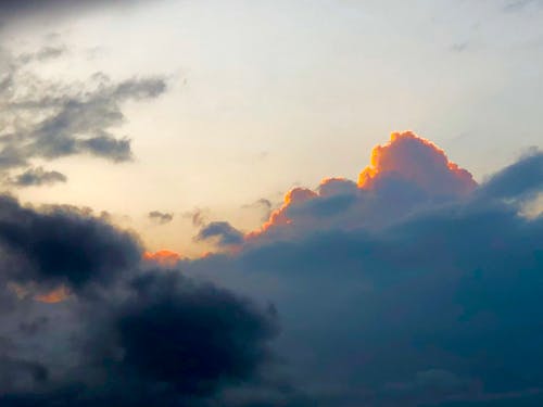 下午的天空, 藍天, 雲 的 免費圖庫相片