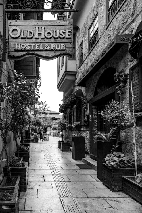 Narrow Passage in Old Town