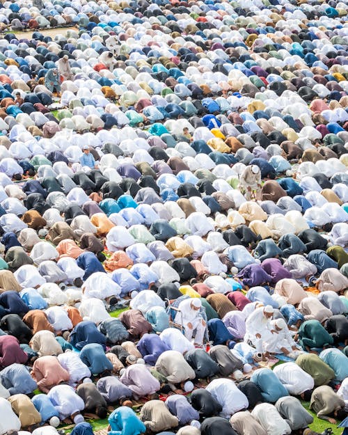 Muzułmańska Modlitwa Eid