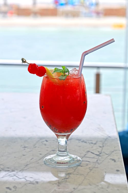 Close up of Fruit Cocktail