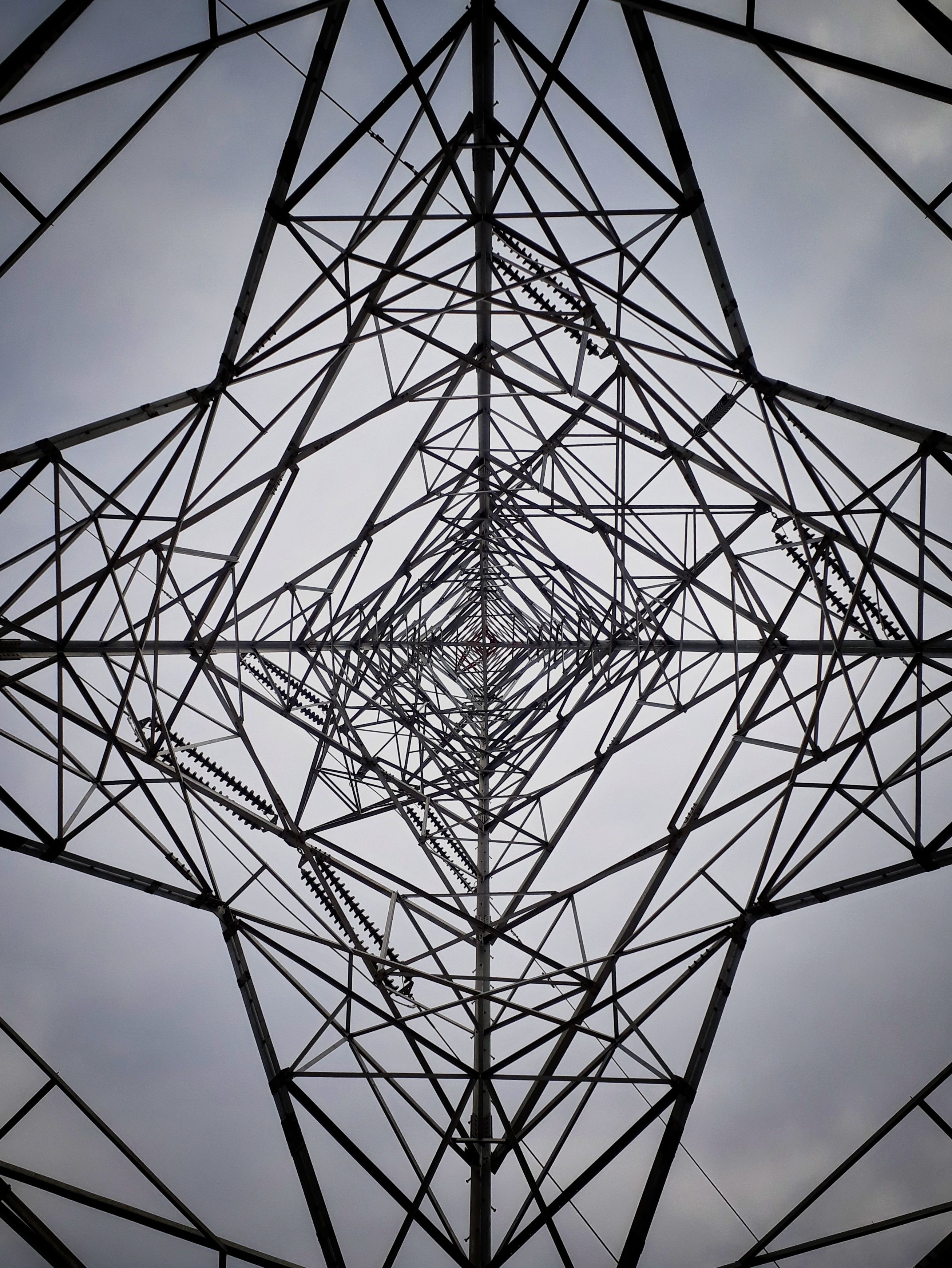 Low Angle Photography of Transmission Tower · Free Stock Photo