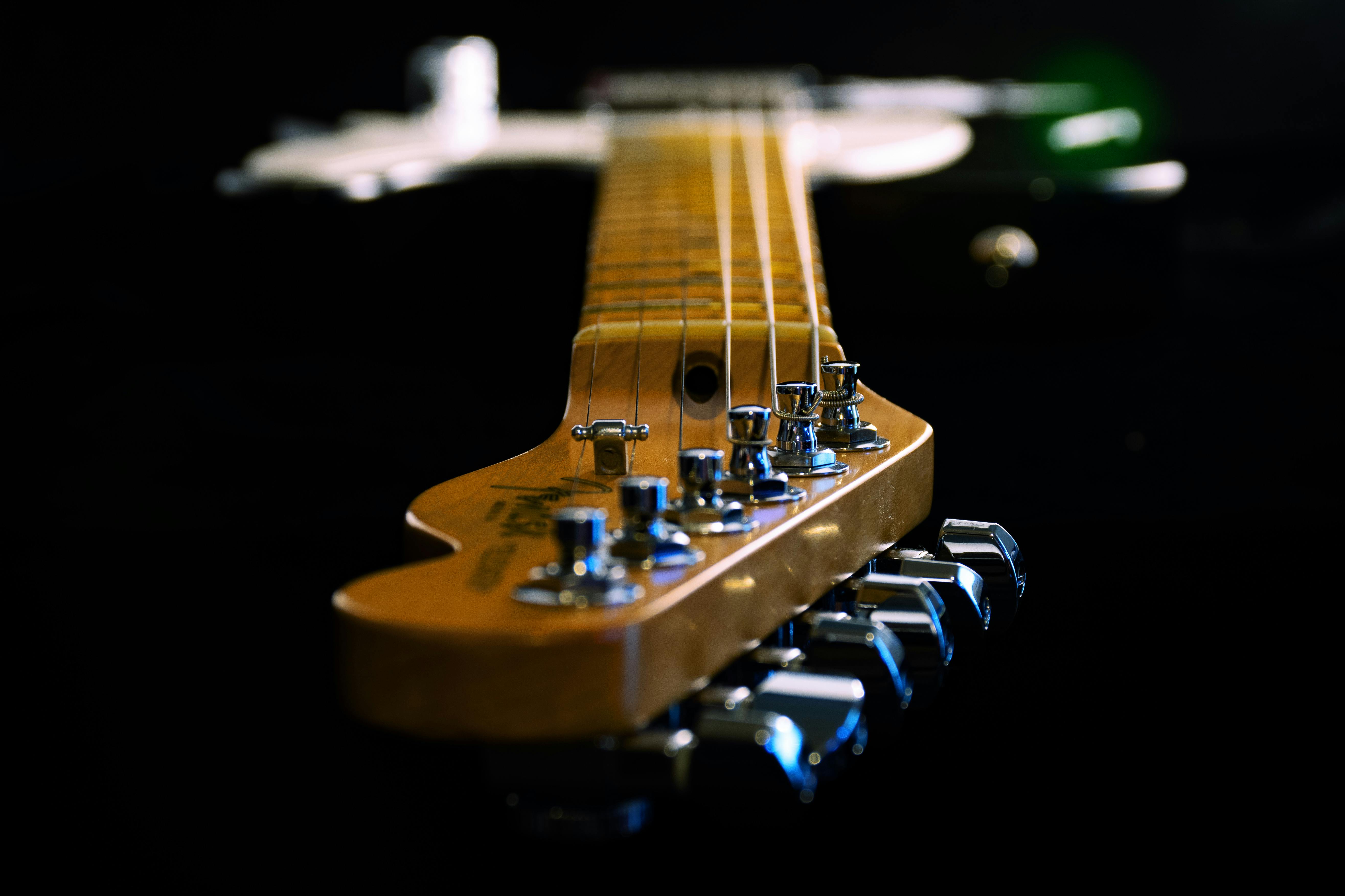 Close Up Photo Of Electric Guitar · Free Stock Photo