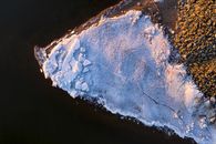 Brown and White Rock Fragment