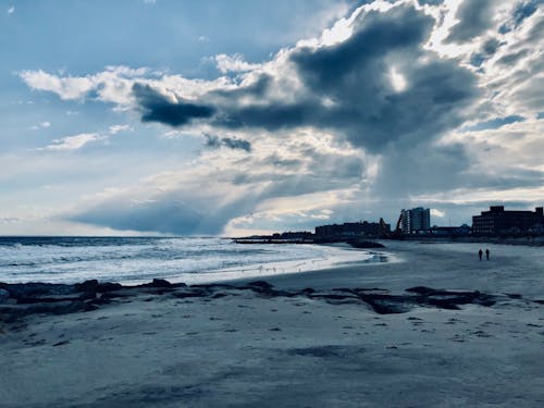 atlantik okyanusu, bahar, bulutlar içeren Ücretsiz stok fotoğraf