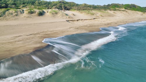 Imagine de stoc gratuită din apă, crashing valuri, fotografie aeriană