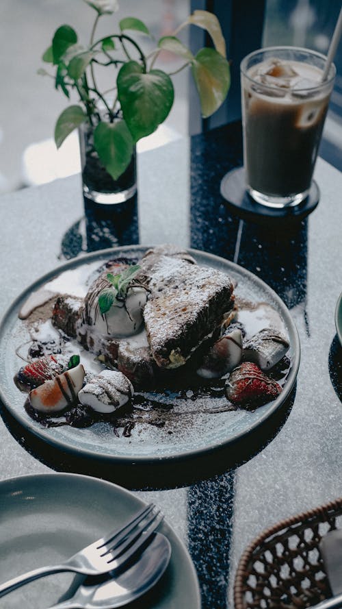 Kostenloses Stock Foto zu desserts, frühstück, kaffee