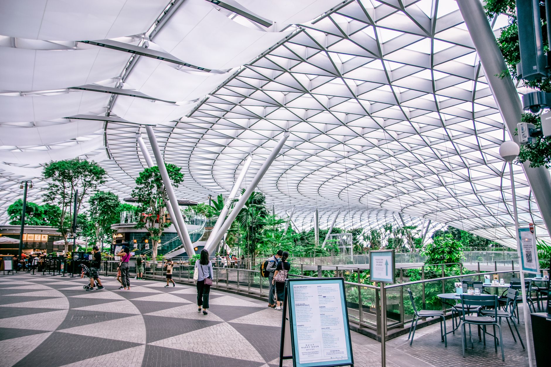Singapur Changi Havalimanı'ndaki bir mağaza
