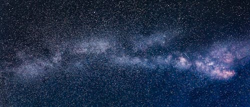 Free Звездное ночное небо Stock Photo