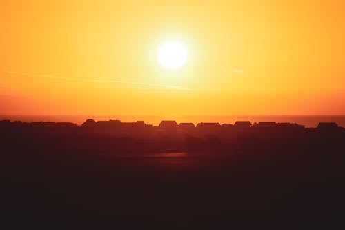 Бесплатное стоковое фото с восход, закат, небо