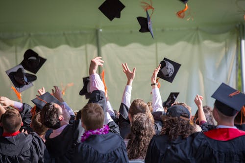 Gratis lagerfoto af akademi, ceremoni, College