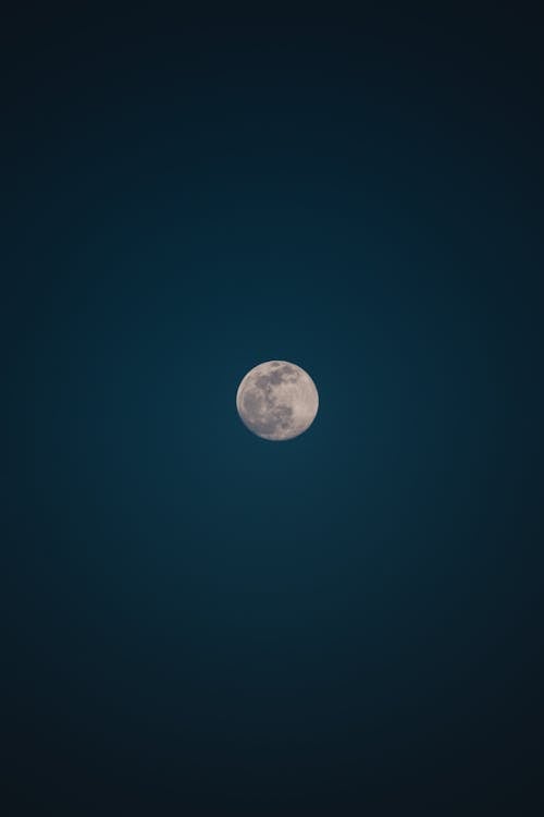 Gratis arkivbilde med fullmåne, kveld, lunar