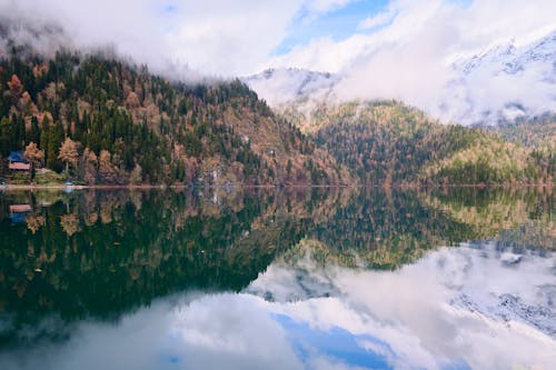 Foto d'estoc gratuïta de fotografia de natura, llac, medi ambient