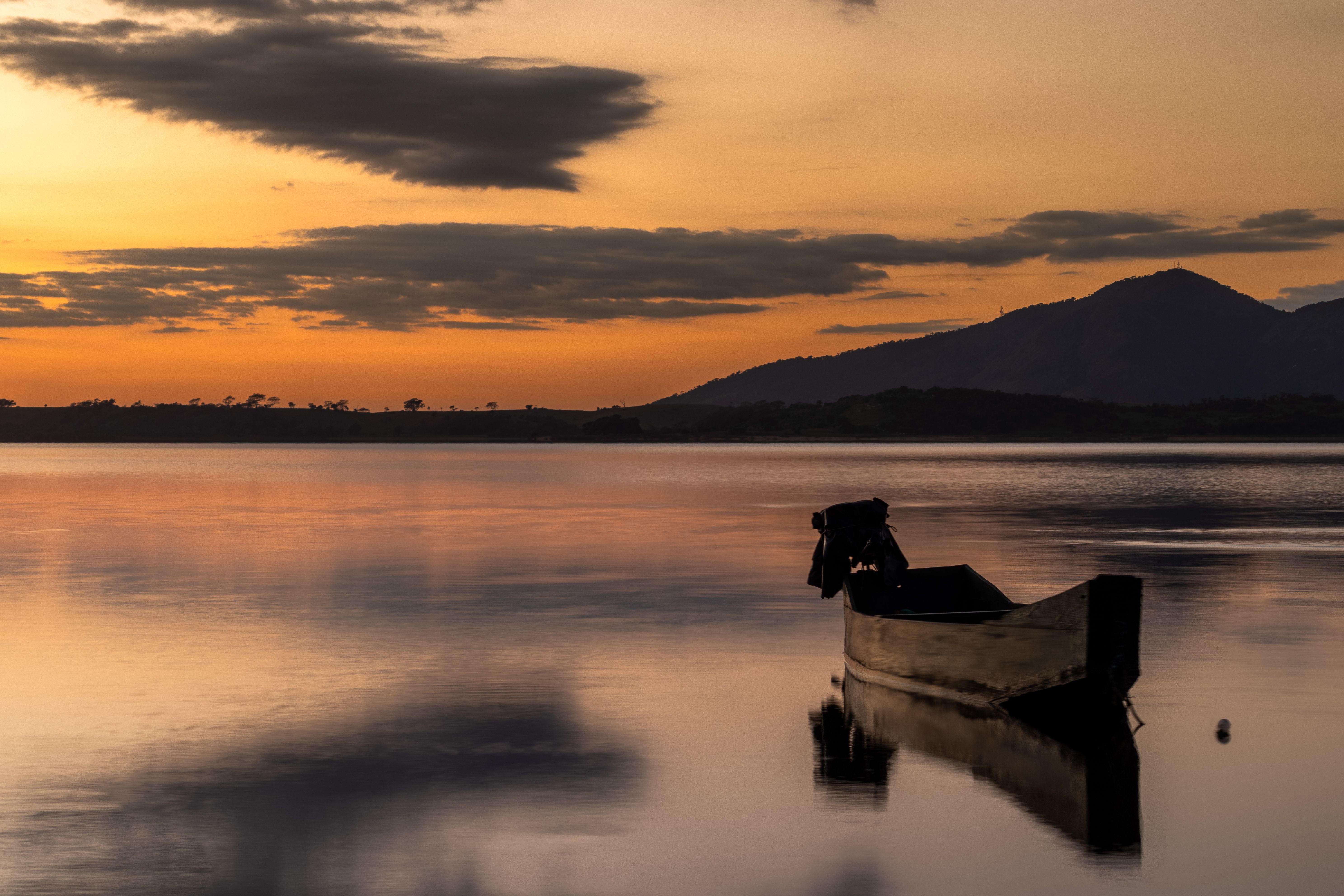 Wooden Boats Docked on Lakeside · Free Stock Photo