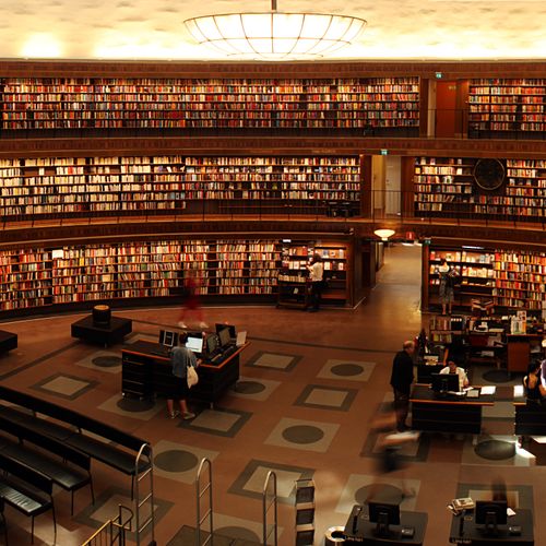 Library Image Format High Library High Angle Photro · Free Stock Photo
