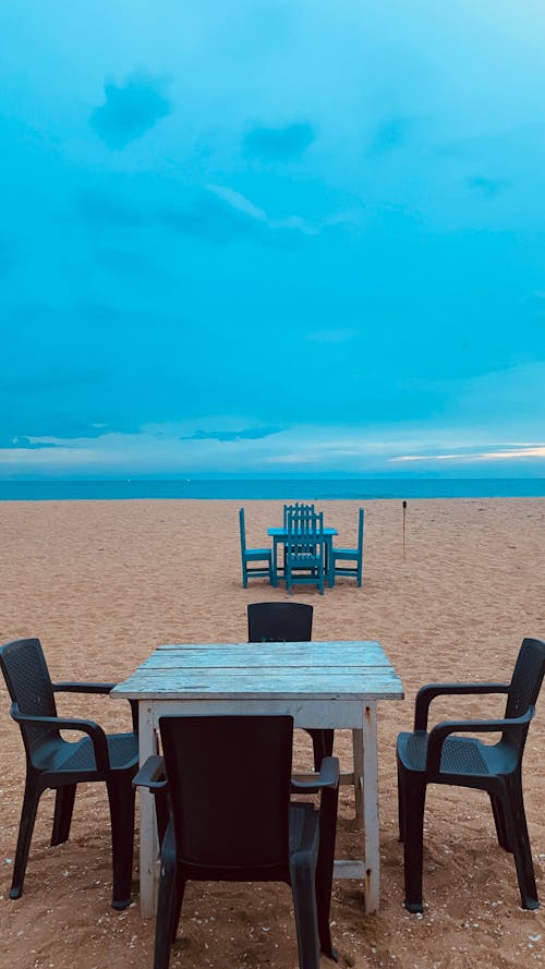 Ingyenes stockfotó asztal, homok, kék ég témában Stockfotó