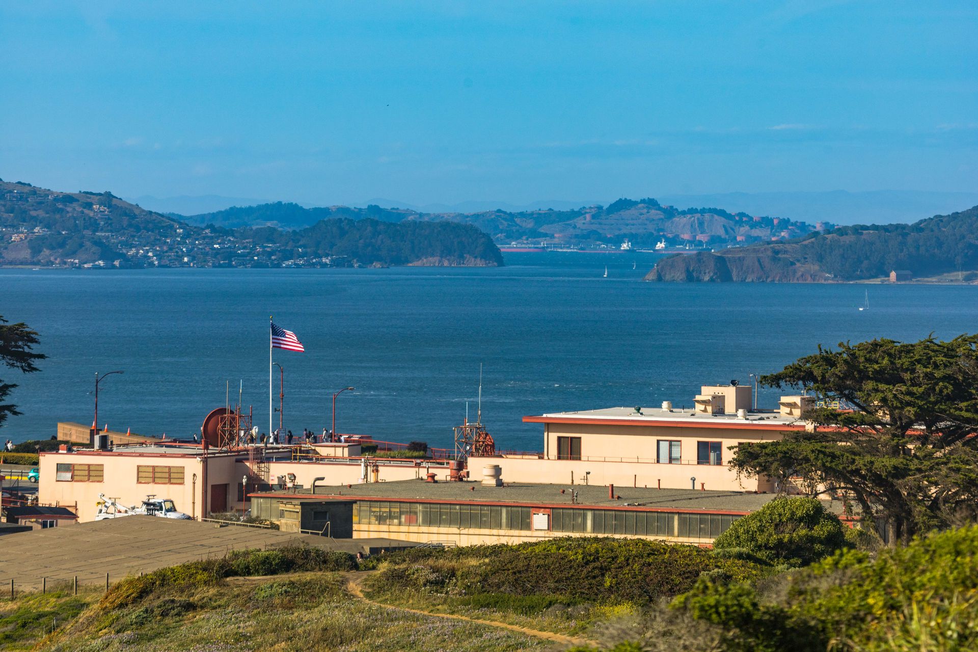 Bay Facility Drone Shot
