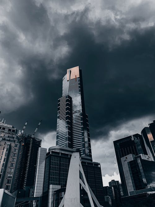 Ingyenes stockfotó alacsony szögű felvétel, Ausztrália, eureka torony témában