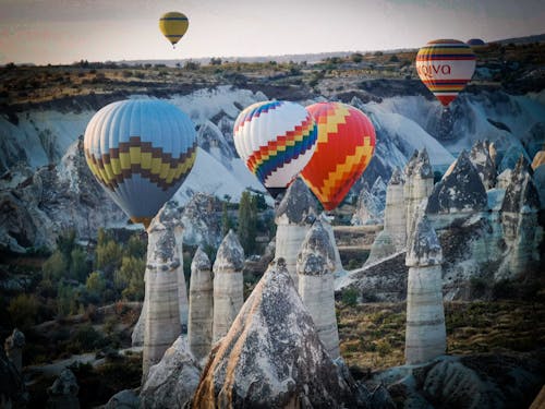 Foto d'estoc gratuïta de a l'aire lliure, aventura, cappadocia