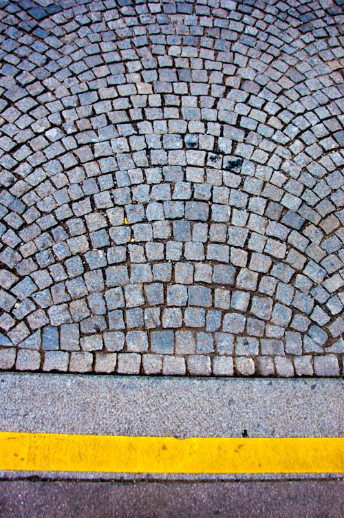 Free stock photo of cobbled road, path, pavement Stock Photo
