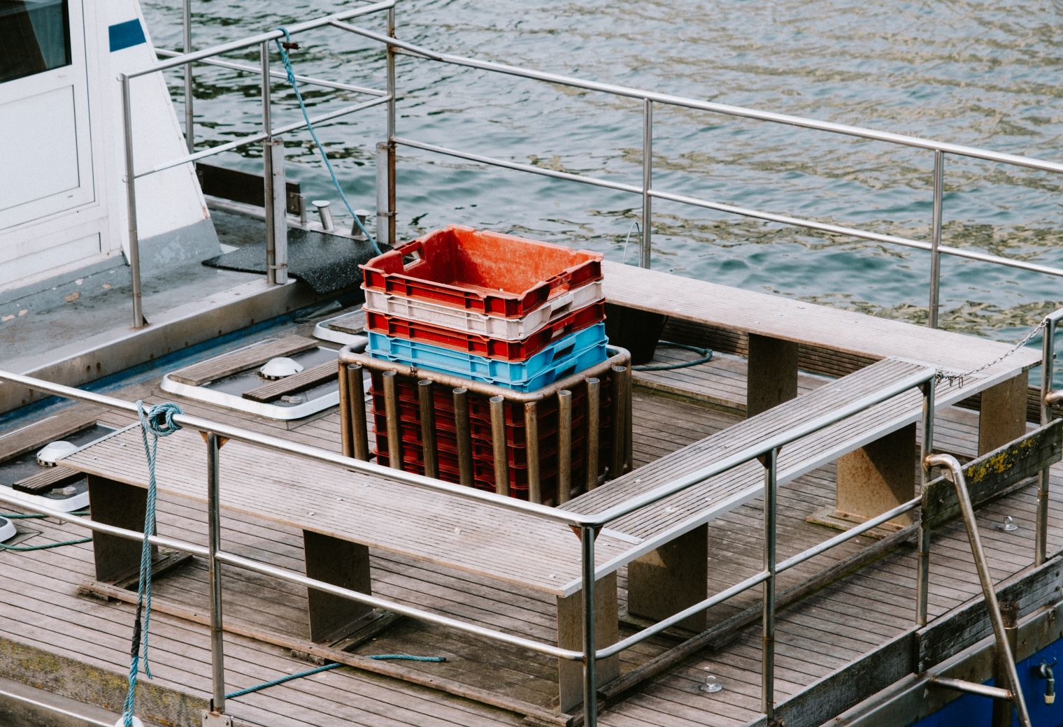 Sutton Scotney — belongings being loaded for transport to storage