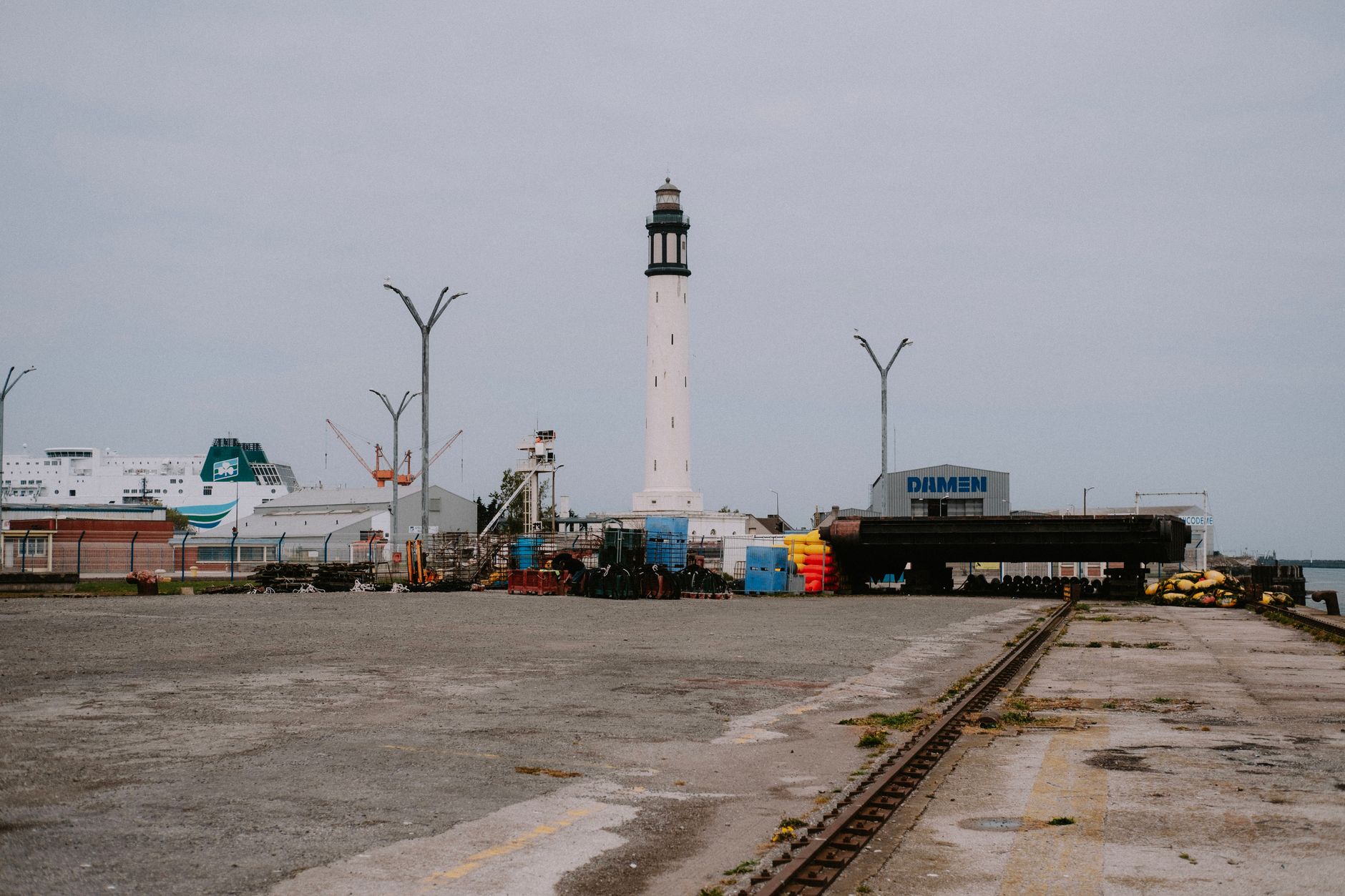 VIDEO. Protest nou al salariaților de la DAMEN Mangalia Naval Shipyard