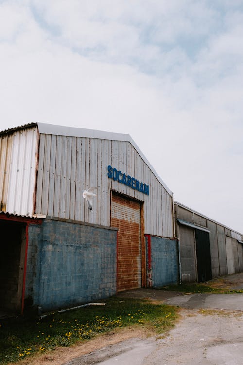 Abandoned Warehouse Facade 