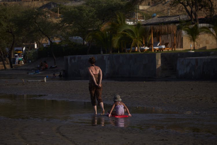 People On The Beach