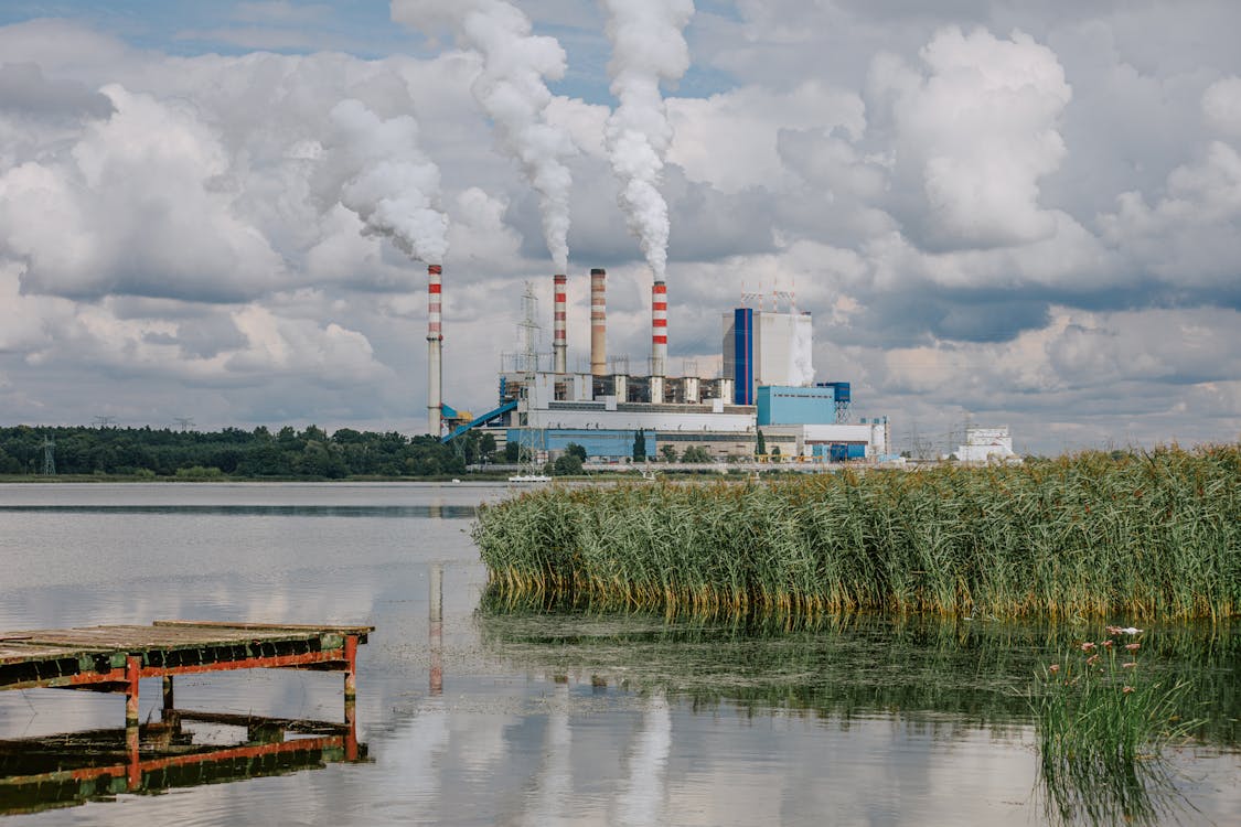 Základová fotografie zdarma na téma elektrárna, elektřina, jezero