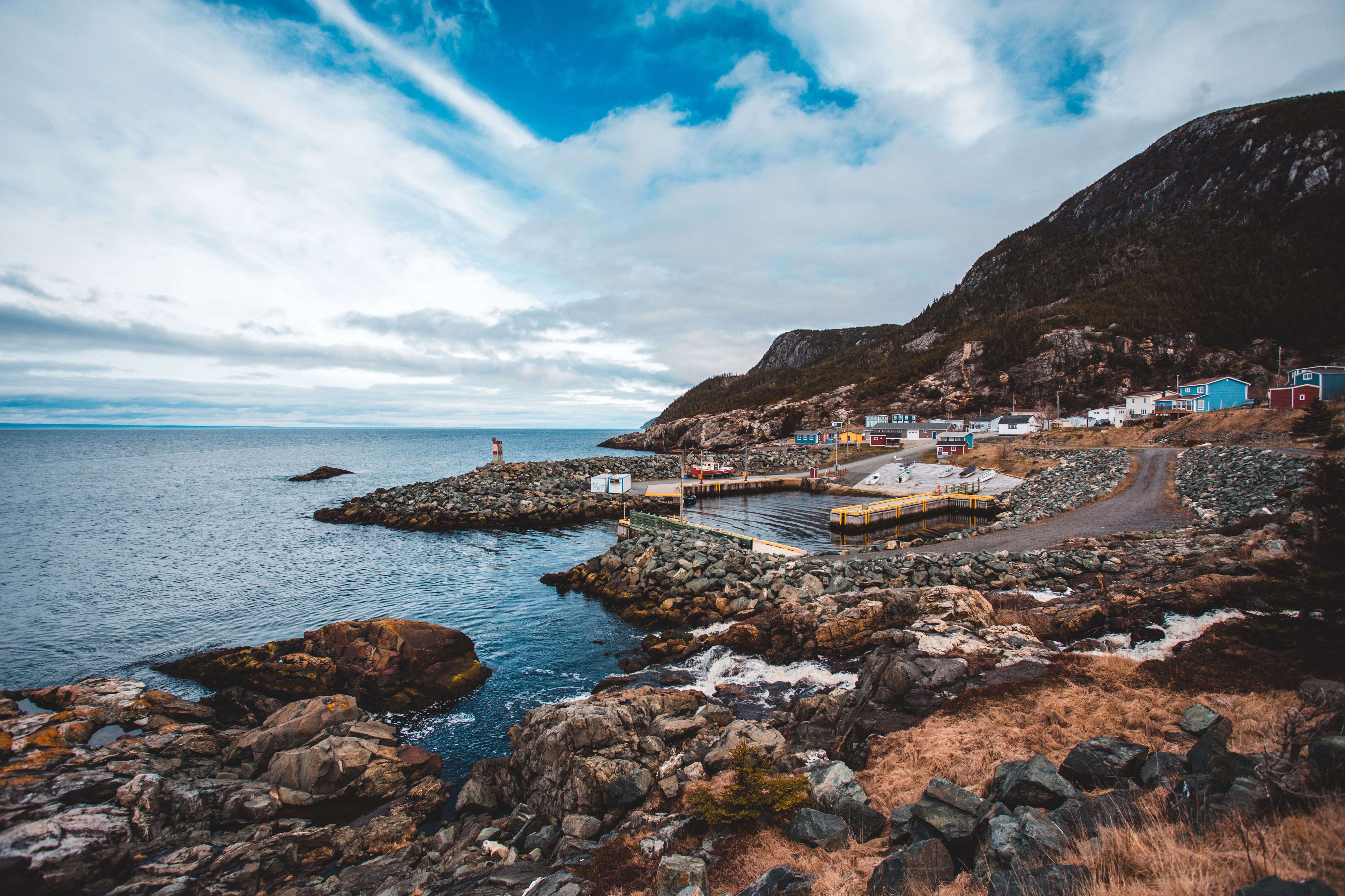 A Rocky Seashore · Free Stock Photo