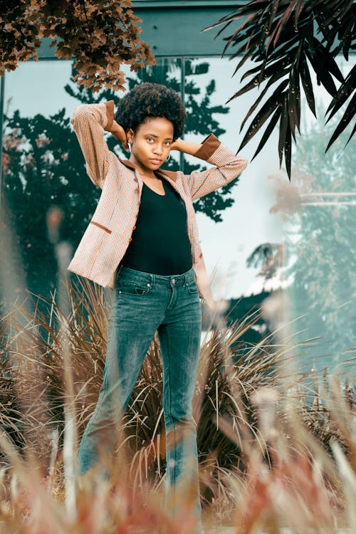 Ingyenes stockfotó afro haj, álló kép, divat témában