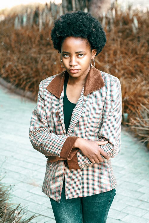 Ingyenes stockfotó afro haj, álló kép, divat témában
