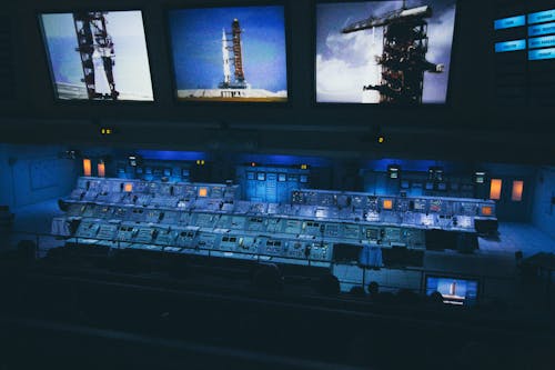 Control Room of Space Flights