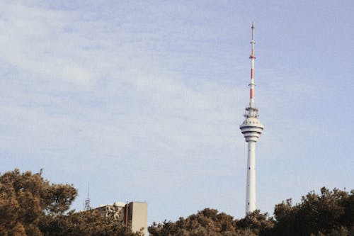 The Baku TV Tower in Baku Azerbaijan