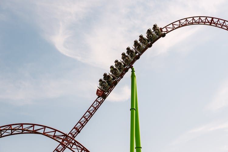 Red Roller Coaster