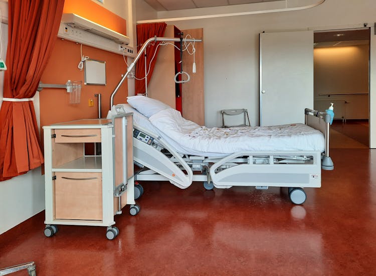 Empty Bed In Hospital