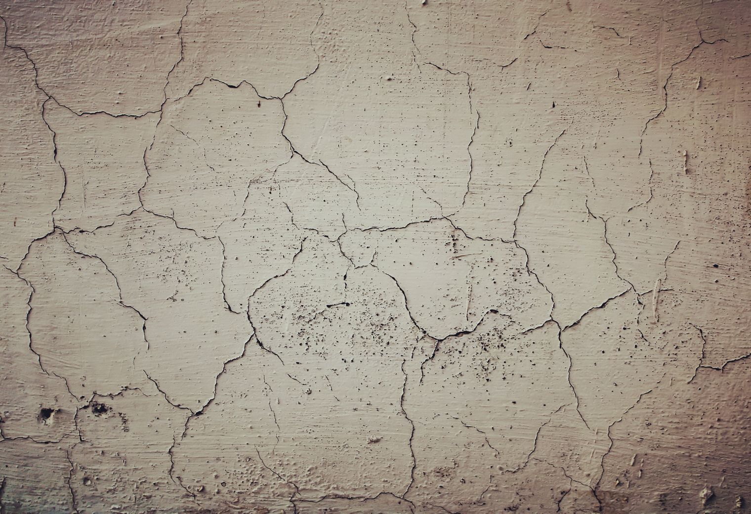 Wallpapering in Manor House — surfaces prepped and cut in by hand