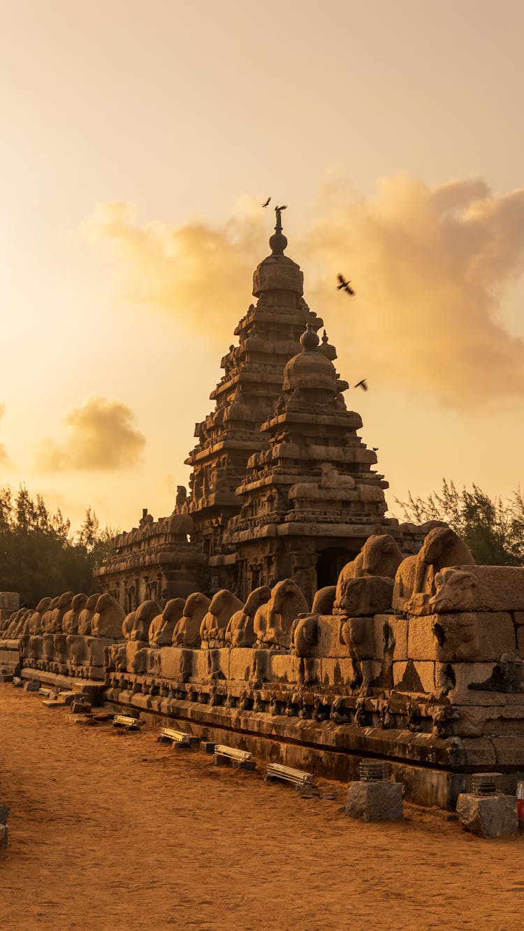 Shore Temple In Mahabalipuram, India