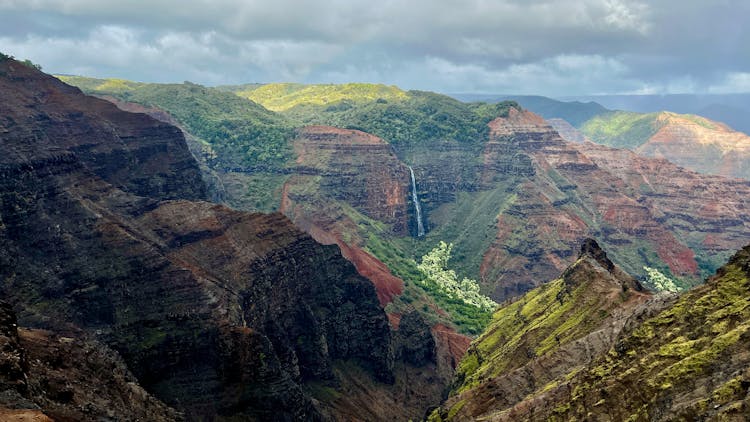 Waimea Canyon State Park In Kauai County, Hawaii