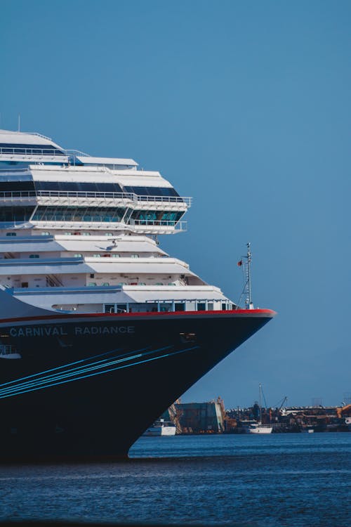 Cruise Ship on Sea Under Blue Sky