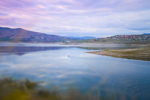 Cloudy Sky above a Lake