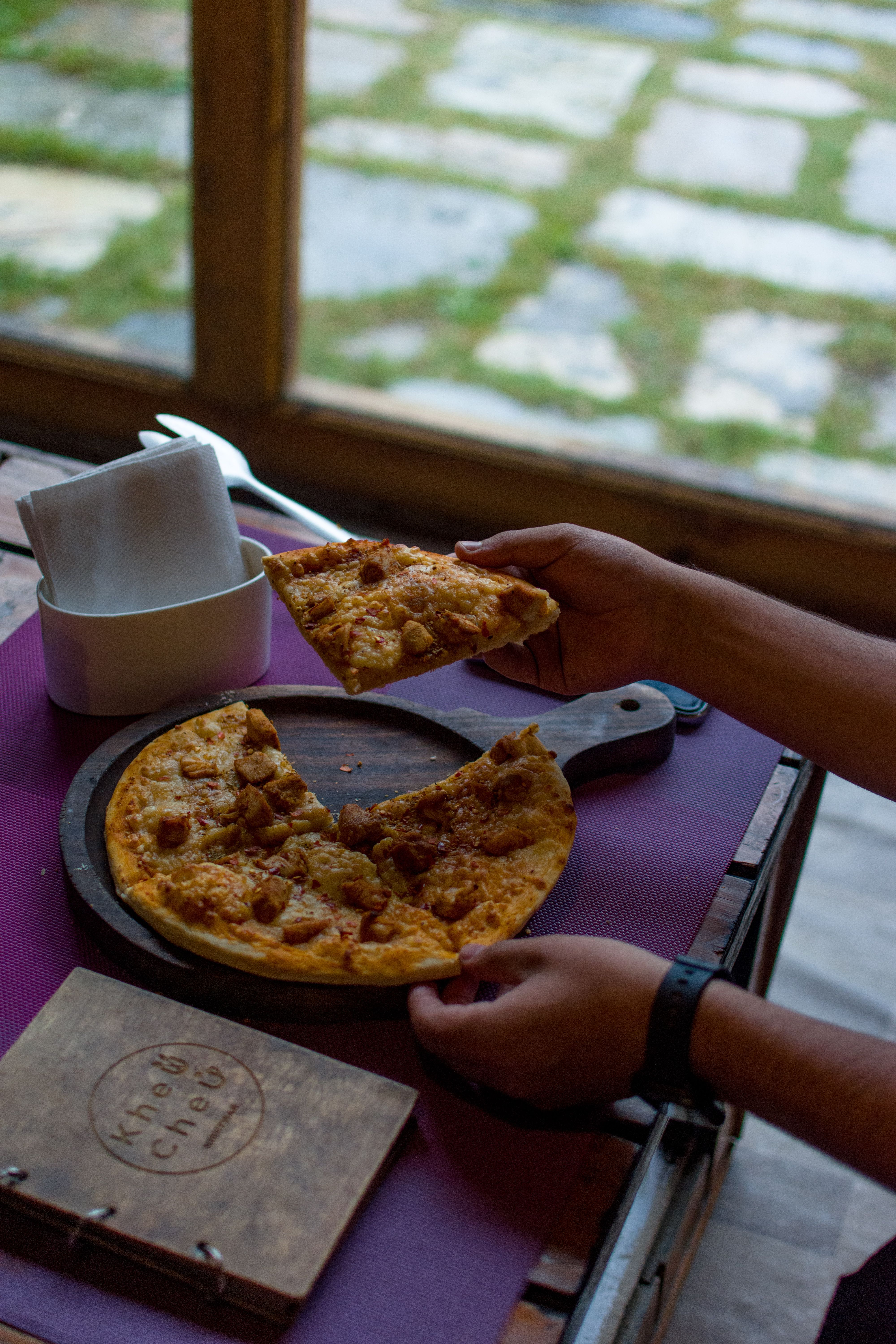 Pizza Doce de Chocolate