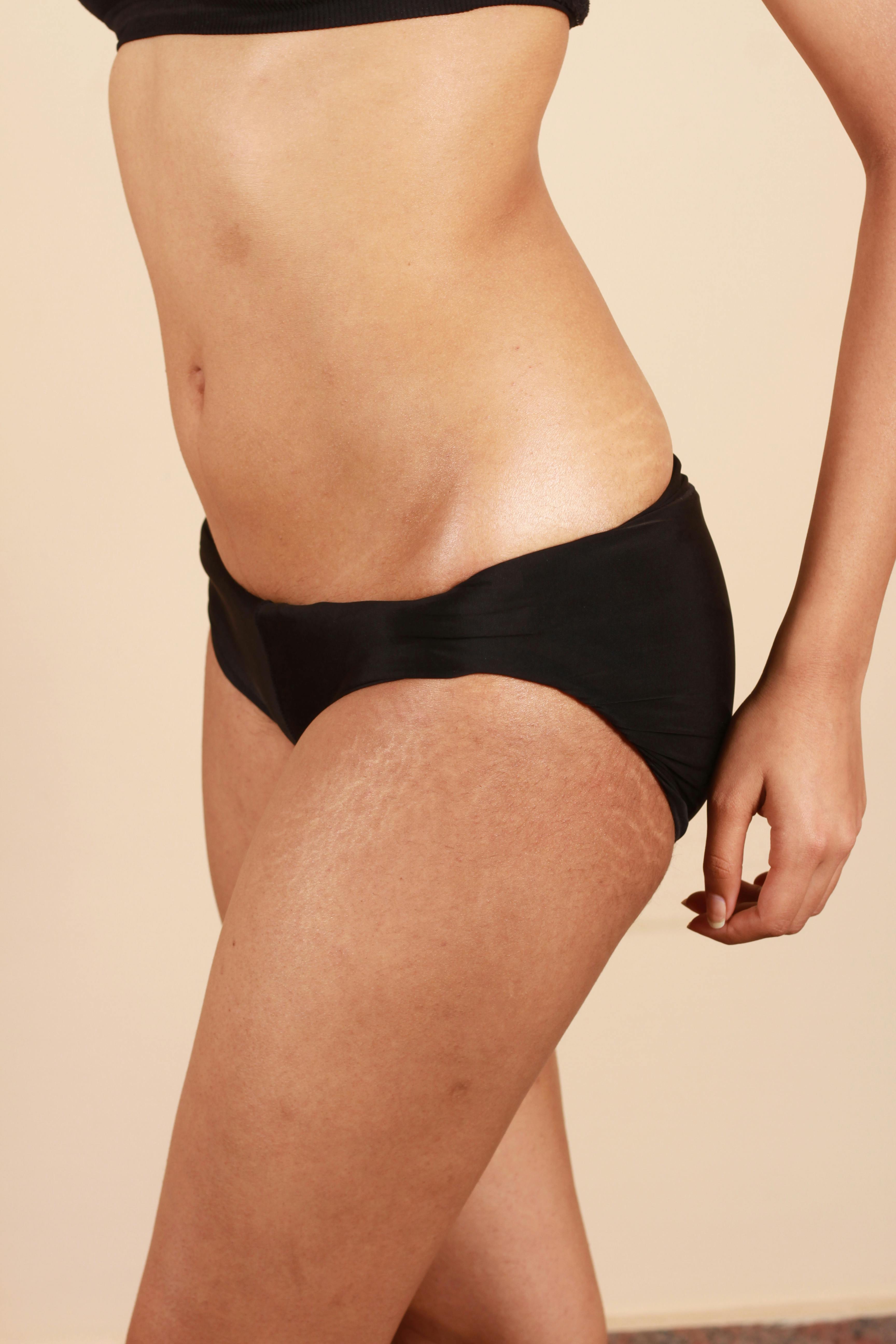 Woman in Skintone Underwear · Free Stock Photo