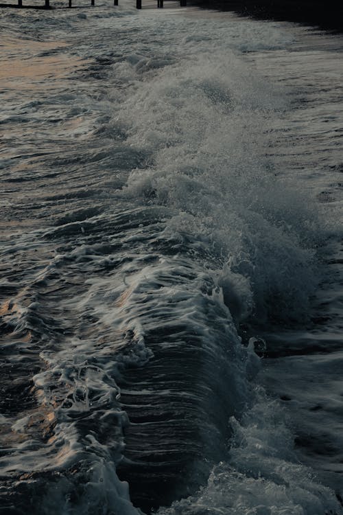 Ücretsiz çarpmak, dalgalar, deniz içeren Ücretsiz stok fotoğraf Stok Fotoğraflar