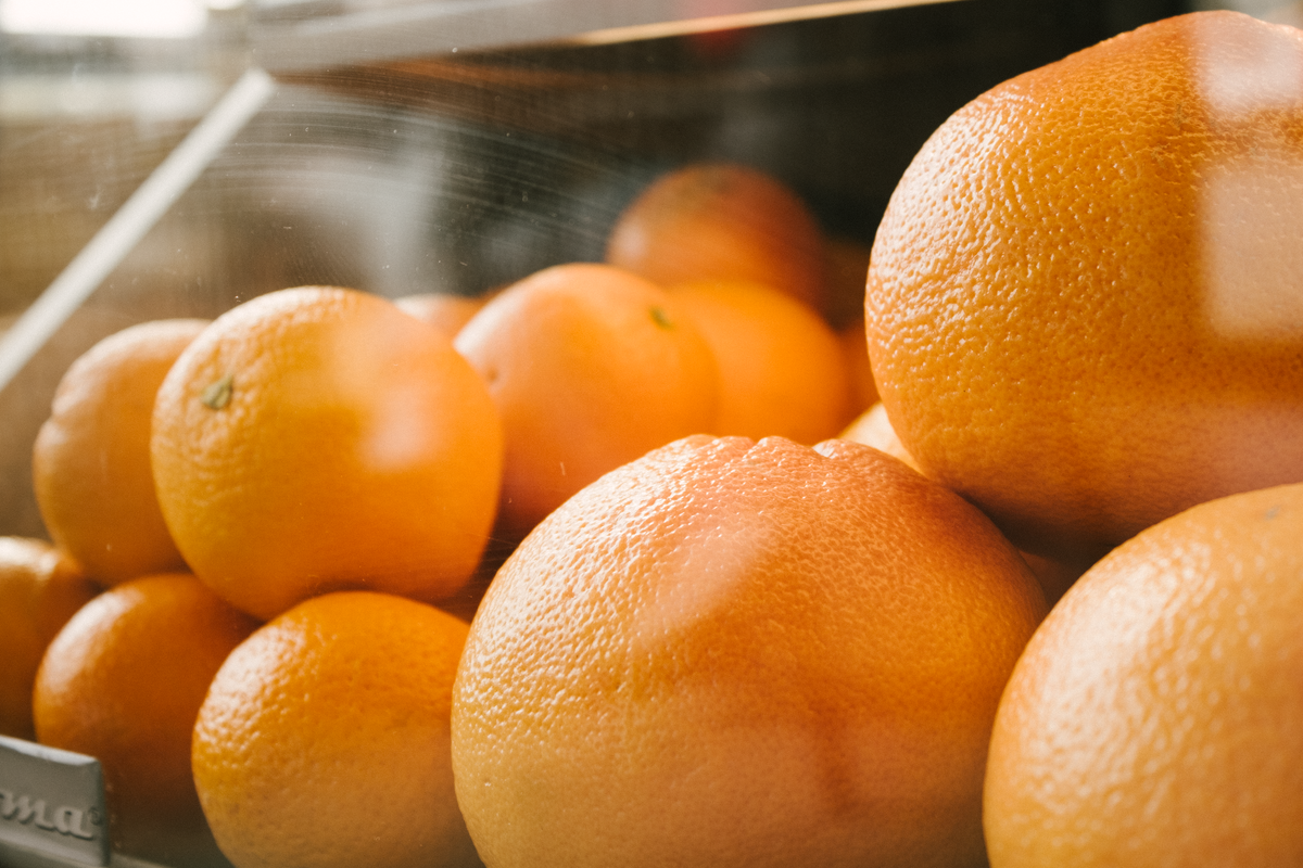 Fresh oranges