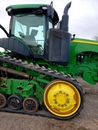 Green Tractor With Yellow Wheels