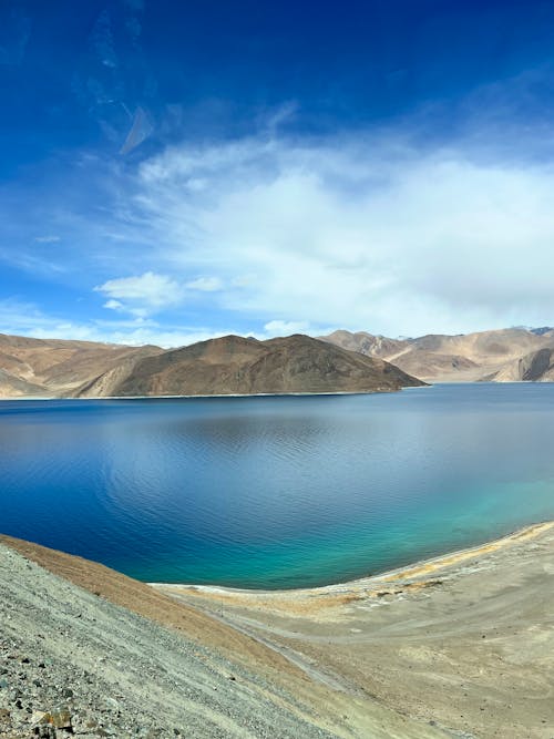 Fotobanka s bezplatnými fotkami na tému fotografia prírody, hory, jazero pangong